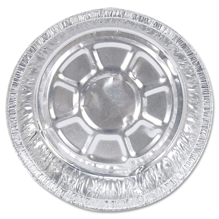 Hfa Round Aluminum Container, 24 oz, 7in. Diameter, Silver, 500PK 204725